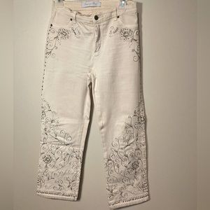 Embroidered Jeans